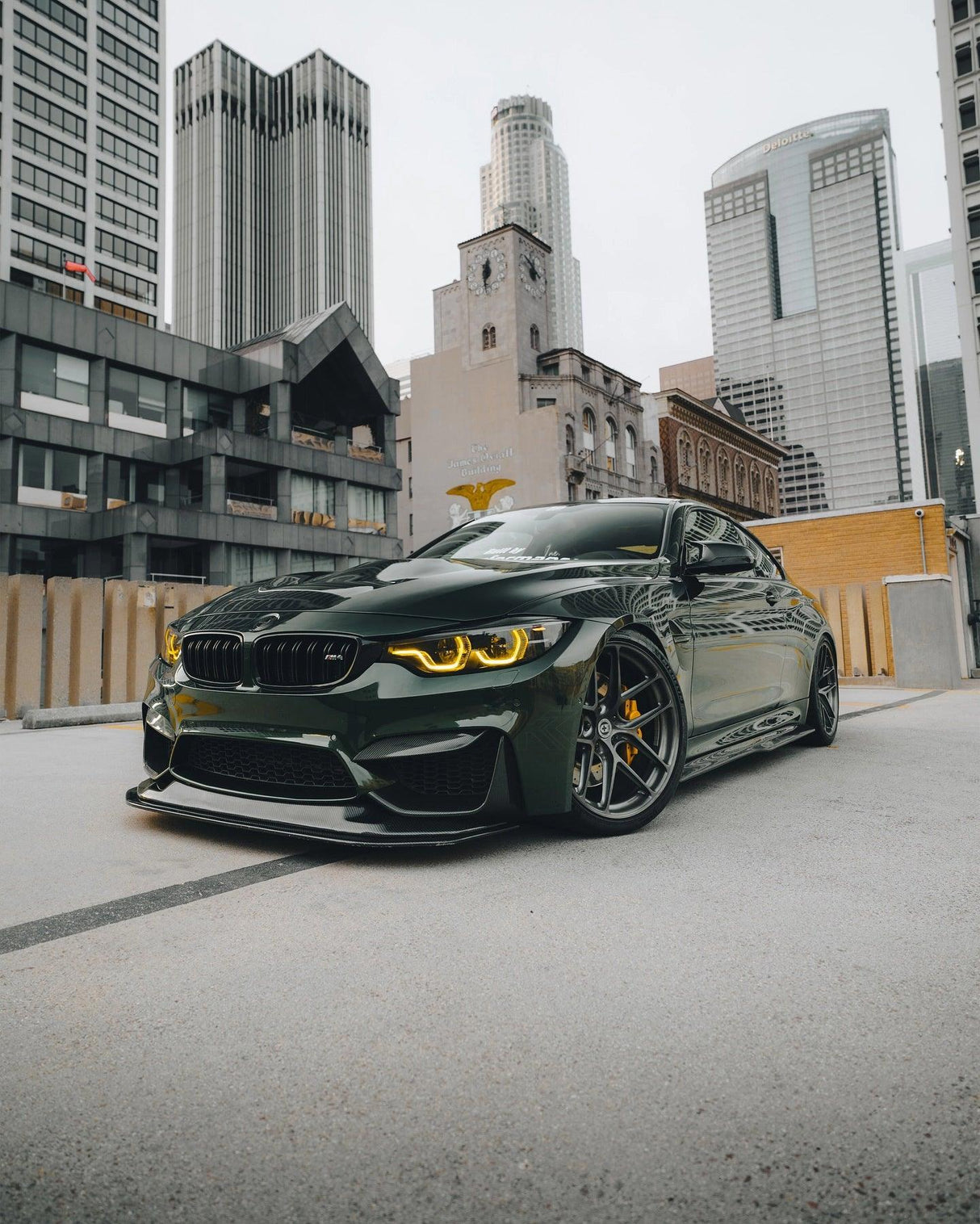 BMW 3 Series F80 M3 F82 F83 M4 GTS Style Carbon Fiber Front Lip (2015 - 2021) - K2 Industries
