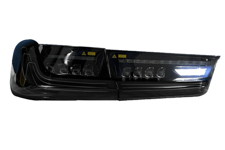 BMW 3 Series G20 G28 Red and Smoked CSL Style Laser Tail Lights (2019-2024) - K2 Industries