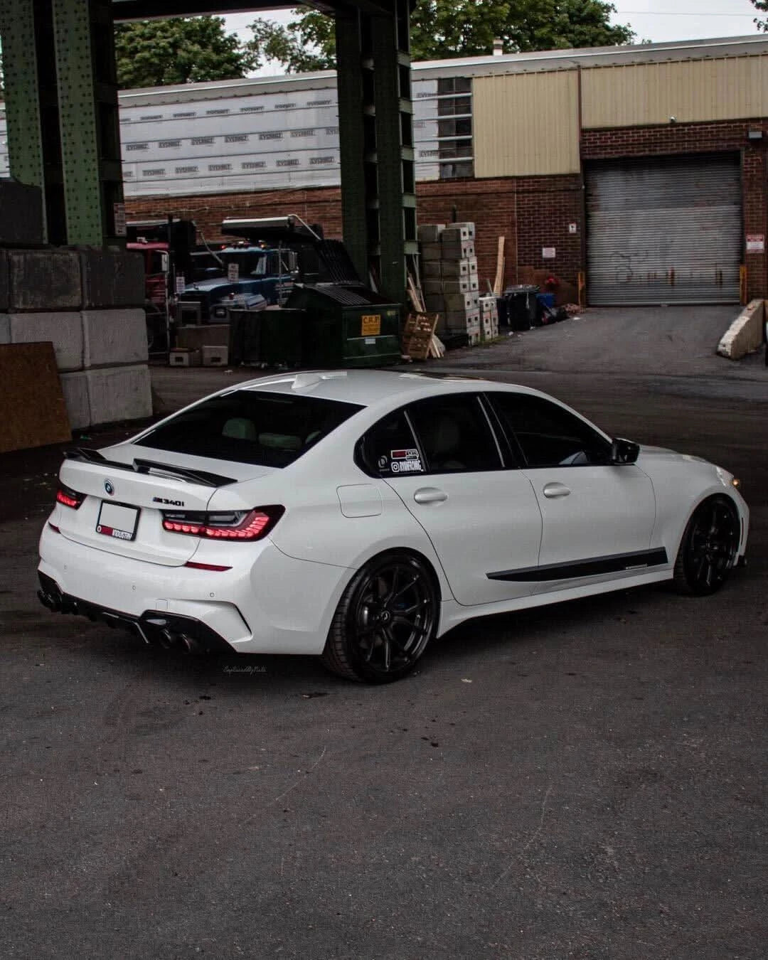 BMW 3 Series M3 G80 G20 M4 G82 G22 Vor Style Carbon Fiber Trunk Spoiler (2021 - 2023) - K2 Industries