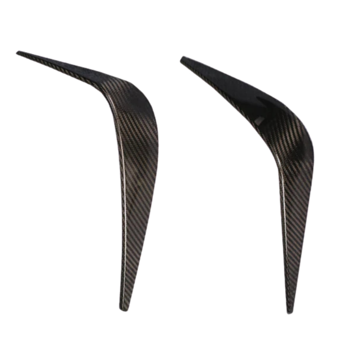 BMW 3/4 Series G80/G81/G82/G83 Carbon Fiber Front Bumper Trims (2019+)