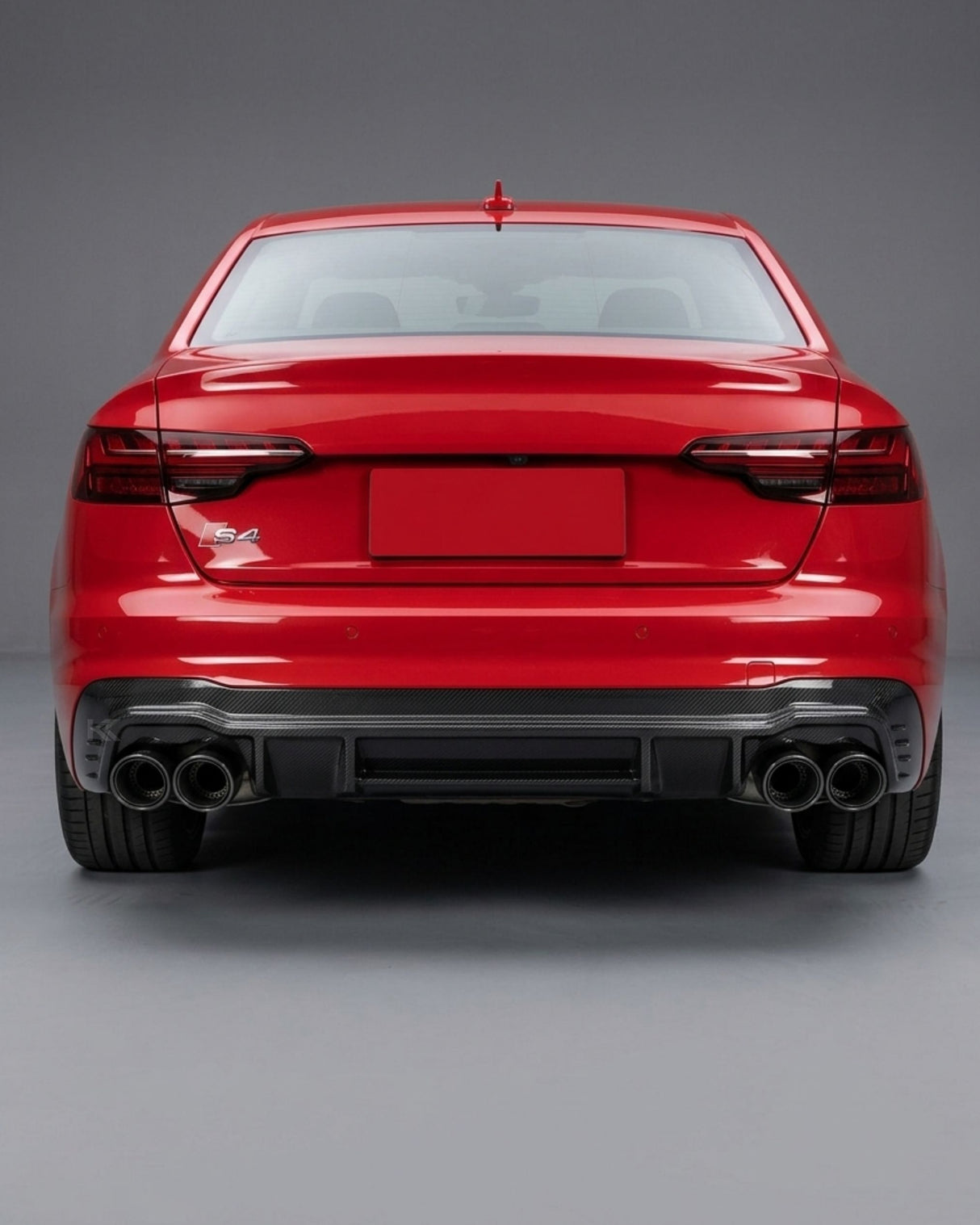 2020–2022 Audi A4 S-Line / S4 B9 Sedan Rear Diffuser – Pre-Preg Dry Carbon Fiber