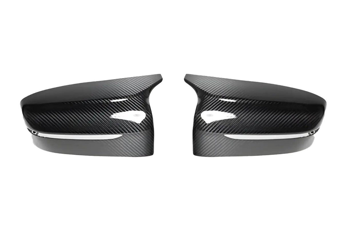 BMW 5 Series F90 M5 M Style Carbon Fiber Side Mirror Cover (2018+) - K2 Industries