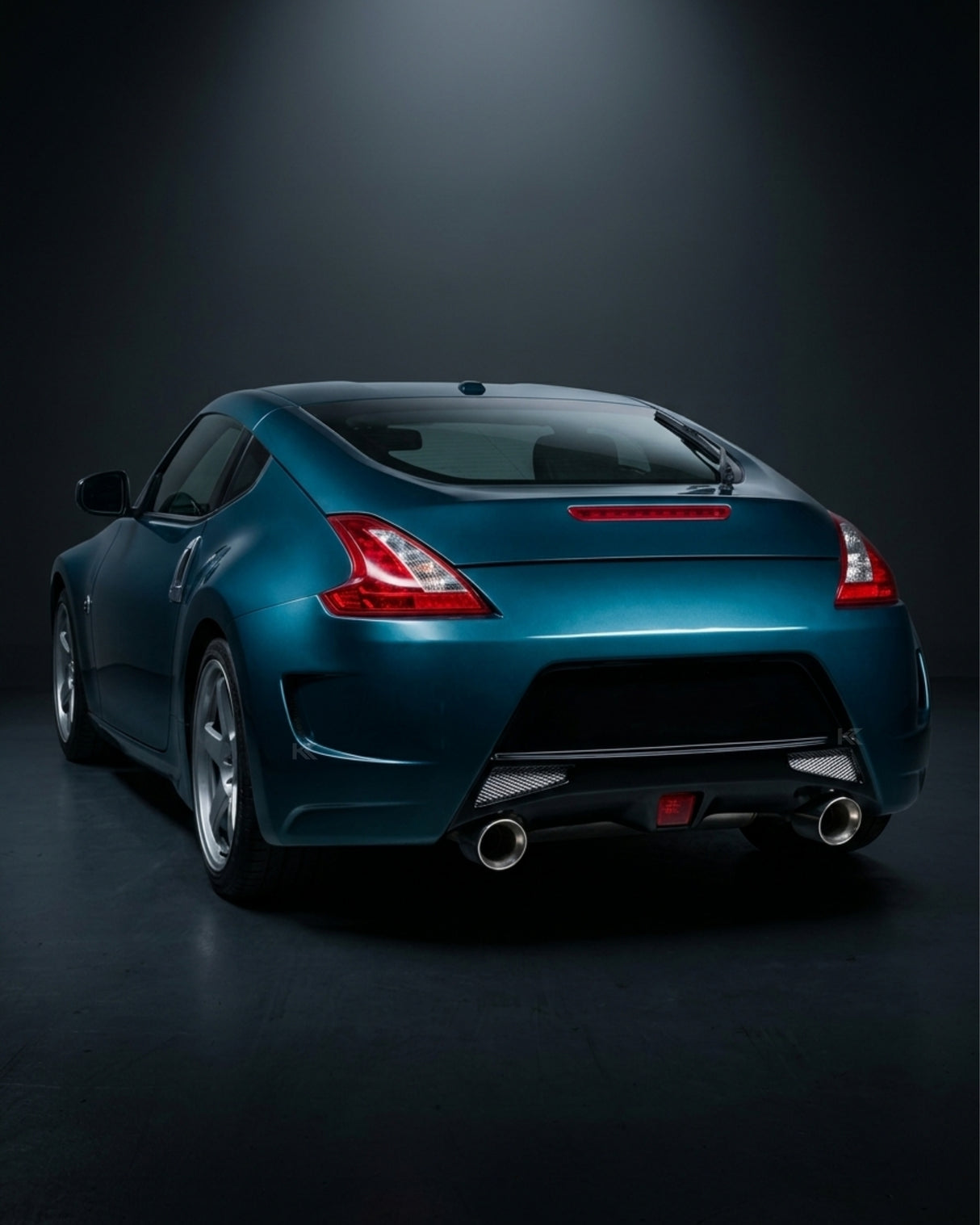 2009–2020 Nissan 370Z AM-S GT Style Rear Bumper Cover – Fiberglass (FRP)