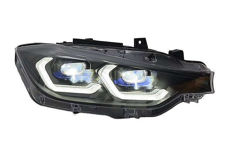 BMW 3 Series F30 F35 M3 F80 Laser Modern Style Headlights (2011 - 2023) - K2 Industries