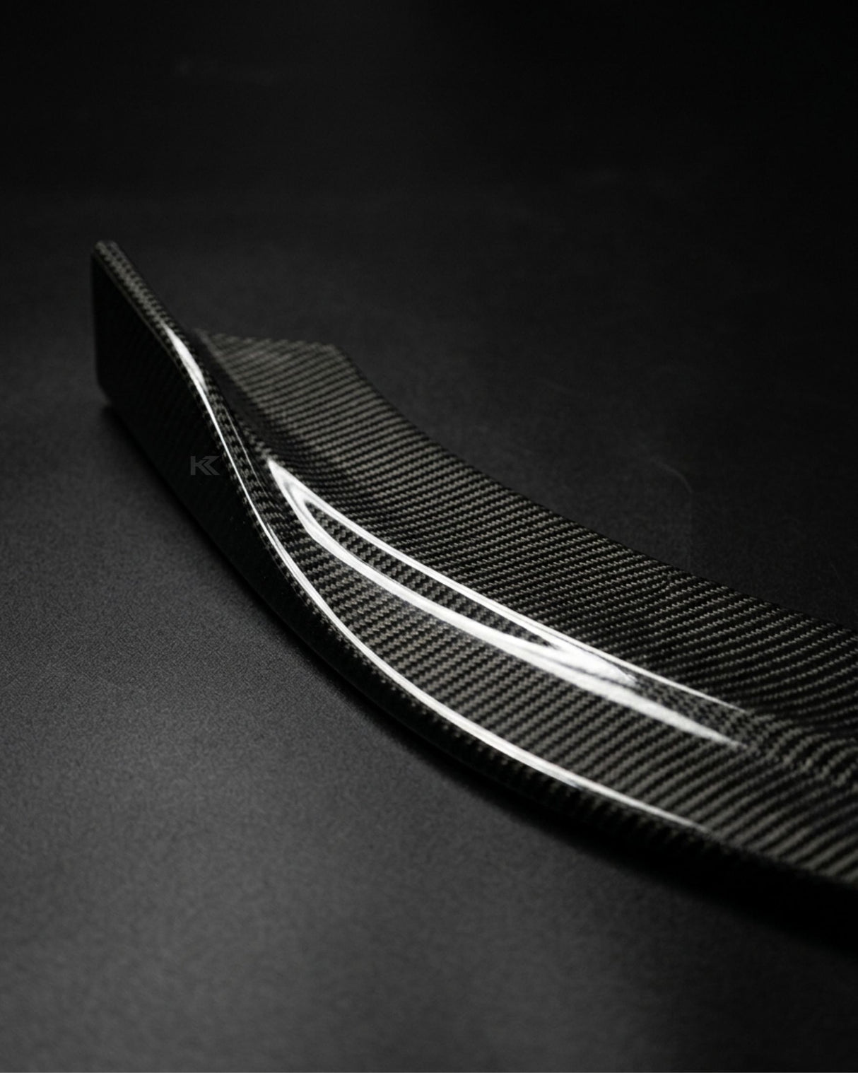 2008–2009 Audi TT 8J MK2 Coupe Front Bumper Lip Splitter – Carbon Fiber