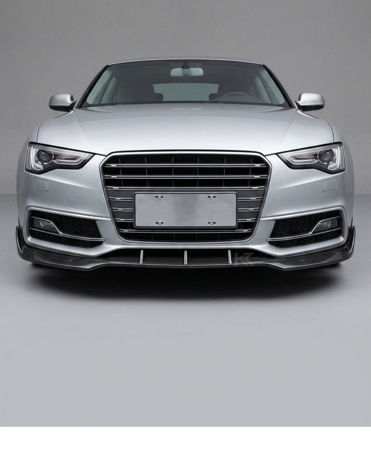 2012–2016 Audi A5 S-Line / S5 B8.5 Facelift Front Bumper Lip Splitter – Carbon Fiber