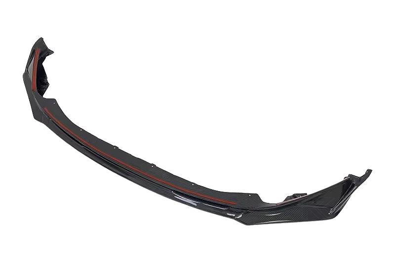 BMW 3 Series M3 M4 G80 G82 V Style Carbon Fiber Front Lip (2019 +) - K2 Industries