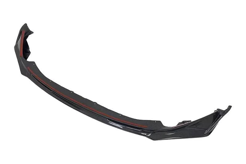 BMW 3 Series M3 M4 G80 G82 V Style Carbon Fiber Front Lip (2019 +) - K2 Industries