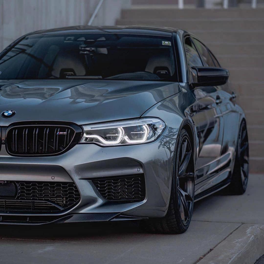 BMW 5 Series F90 M5 Sedan R Style Carbon Fiber Front Lip (2018 - 2020) - K2 Industries