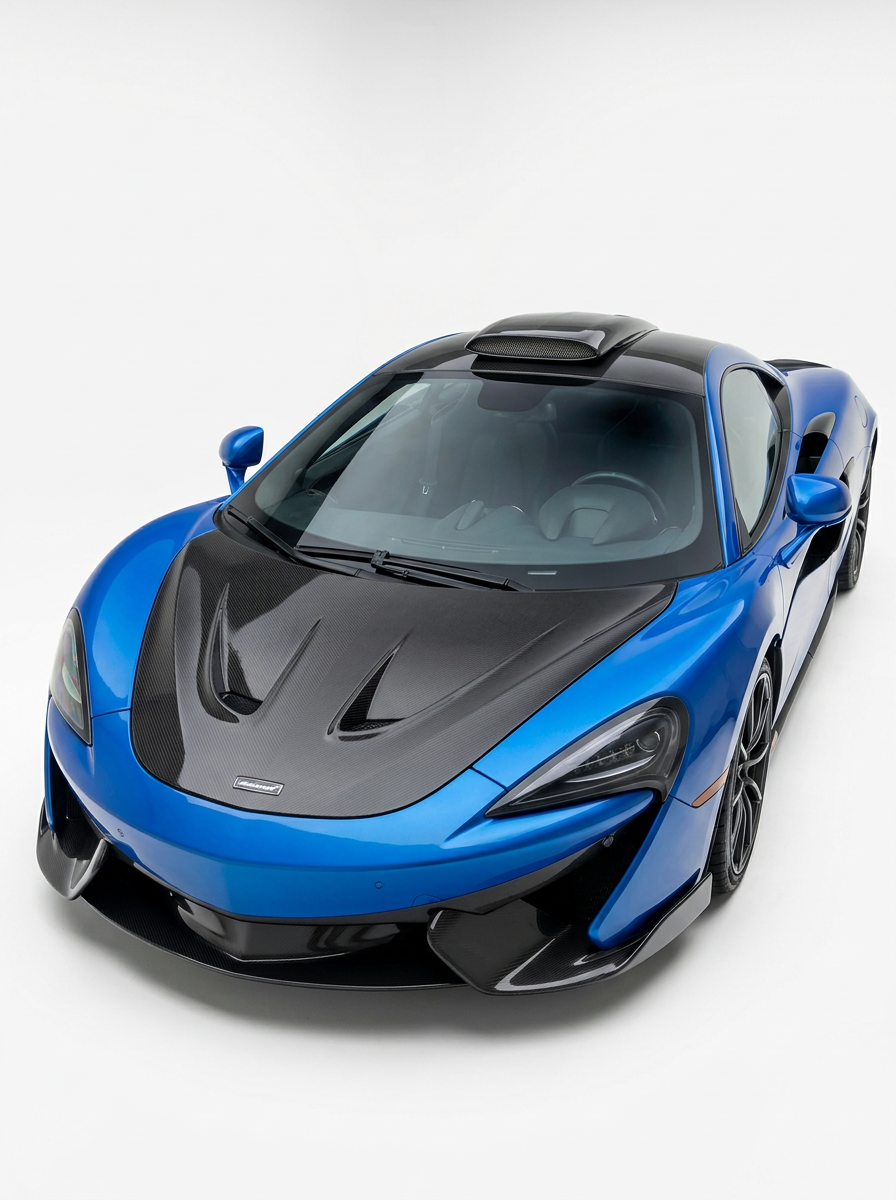 McLaren 540C 570S 570GT Dry Carbon Fiber Roof Scoop 2015 - 2019