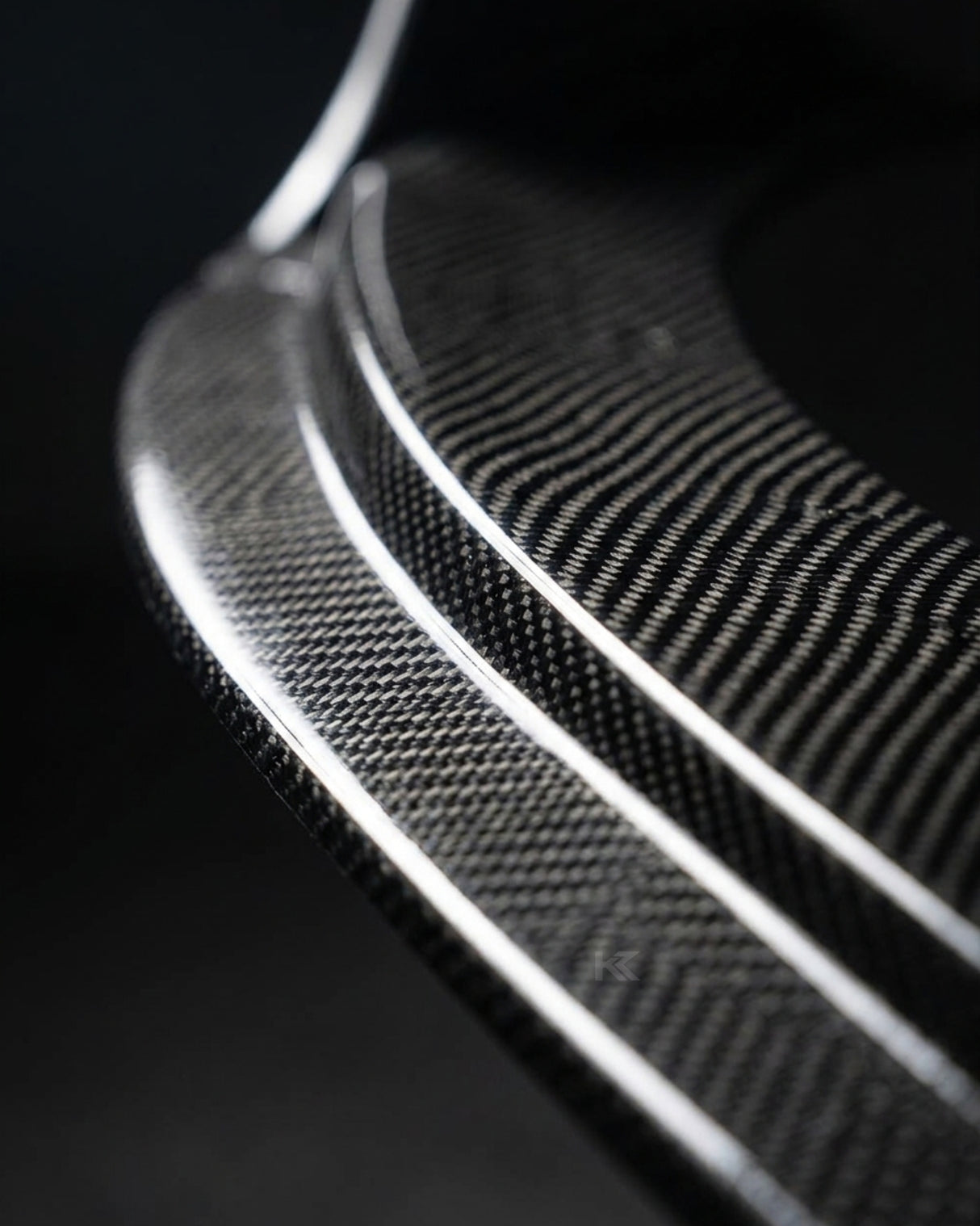 2019–2024 Audi A7 S-Line / S7 4KA Sportback Front Chin Lip Spoiler – Carbon Fiber