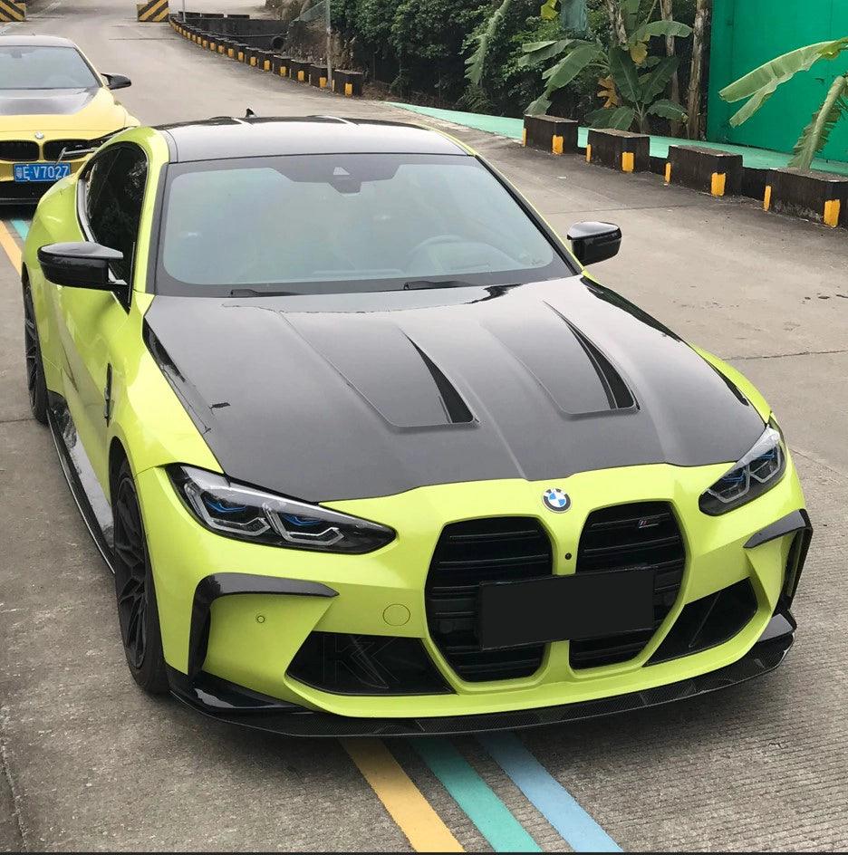 BMW 3 Series G80/G81 M3 & 4 Series G82/G83 M4 Carbon Fiber Front Hood (2019+) - K2 Industries