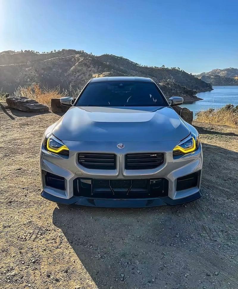 BMW 2 Series G87 M2 MHC Style Carbon Fiber Front Lip (2023+) - K2 Industries