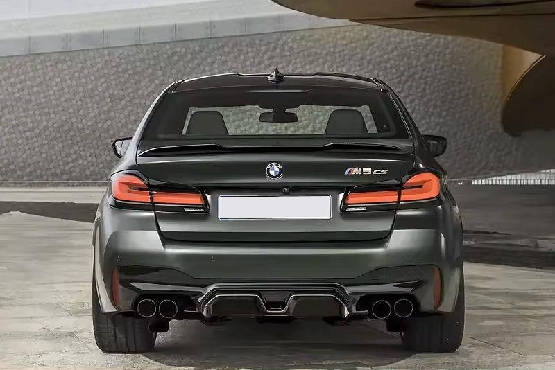 BMW 5 Series F90 M5 CS Style Carbon Fiber Rear Diffuser (2020+) - K2 Industries