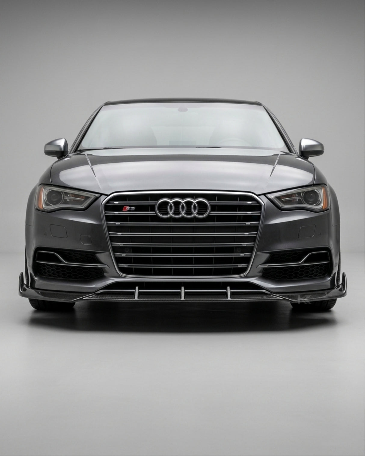 2014–2016 Audi A3 S-Line / S3 8V Sedan Front Bumper Splitter – Carbon Fiber