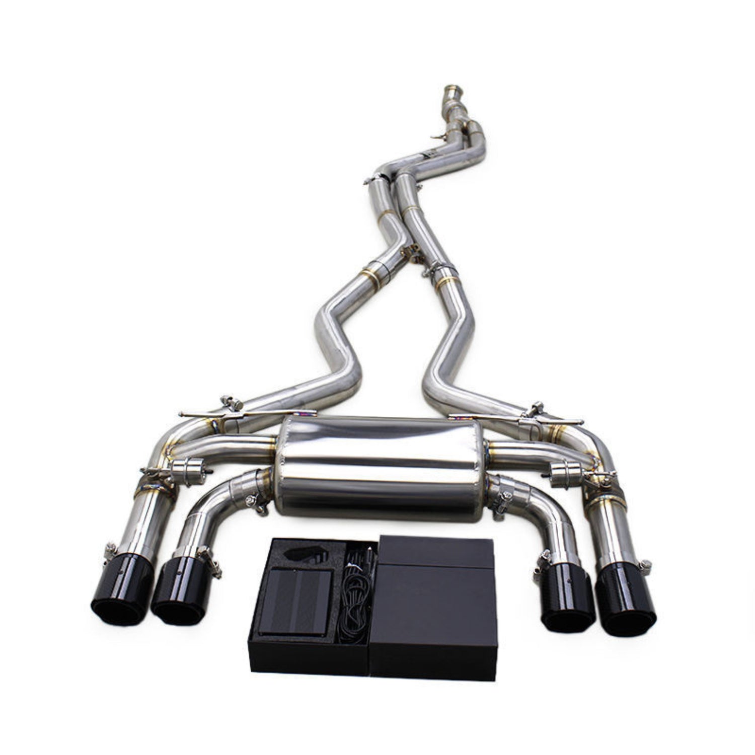 BMW 2 Series M2 F87 304 Stainless Steel Valved Catback 2016-2021