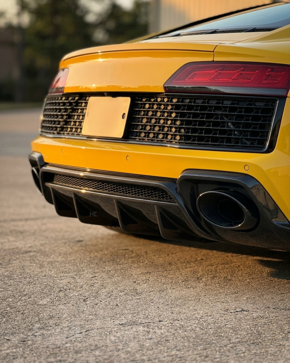 2010–2015 Audi R8 V8 / V10 Coupe Type 42 Rear Bumper Diffuser – Carbon Fiber