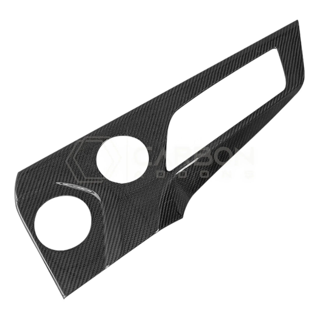 2024+ S650 Mustang Hard Carbon Fiber Door Handle/Speaker Panel Trim Cover