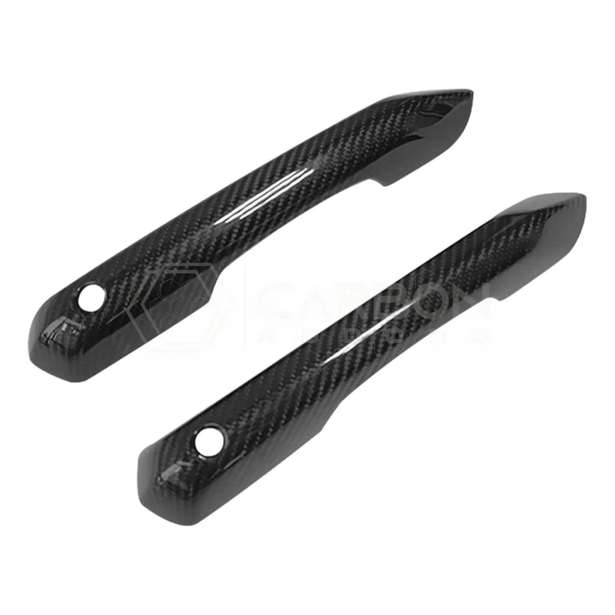 Real Carbon Fiber Exterior Door Handle Covers for 2024+ Ford Mustang
