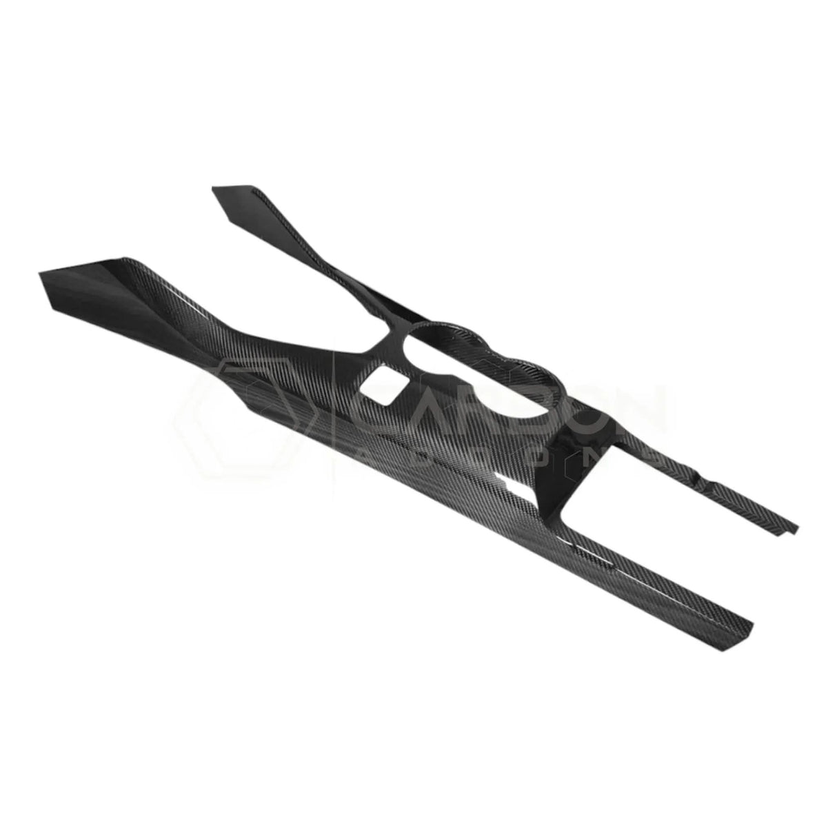 2024+ S650 Mustang Hard Carbon Fiber Center Console Trim Cover