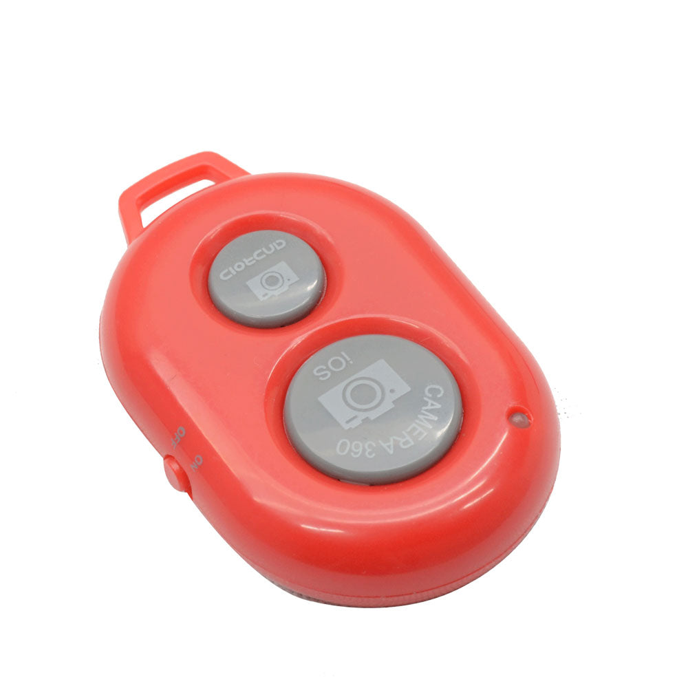 Red Remote Bluetooth Selfie Stick Tripod Holder