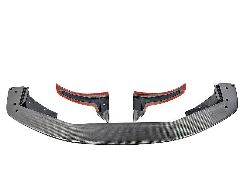 BMW 3 Series F80 M3 F82 F83 M4 Laptor Style Carbon Fiber Front Lip (2015 - 2021) - K2 Industries