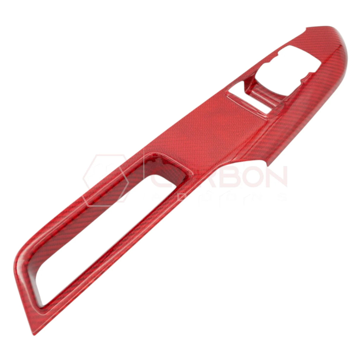 2024+ S650 Mustang Hard Carbon Fiber Window Switch Control Trim Cover | V2