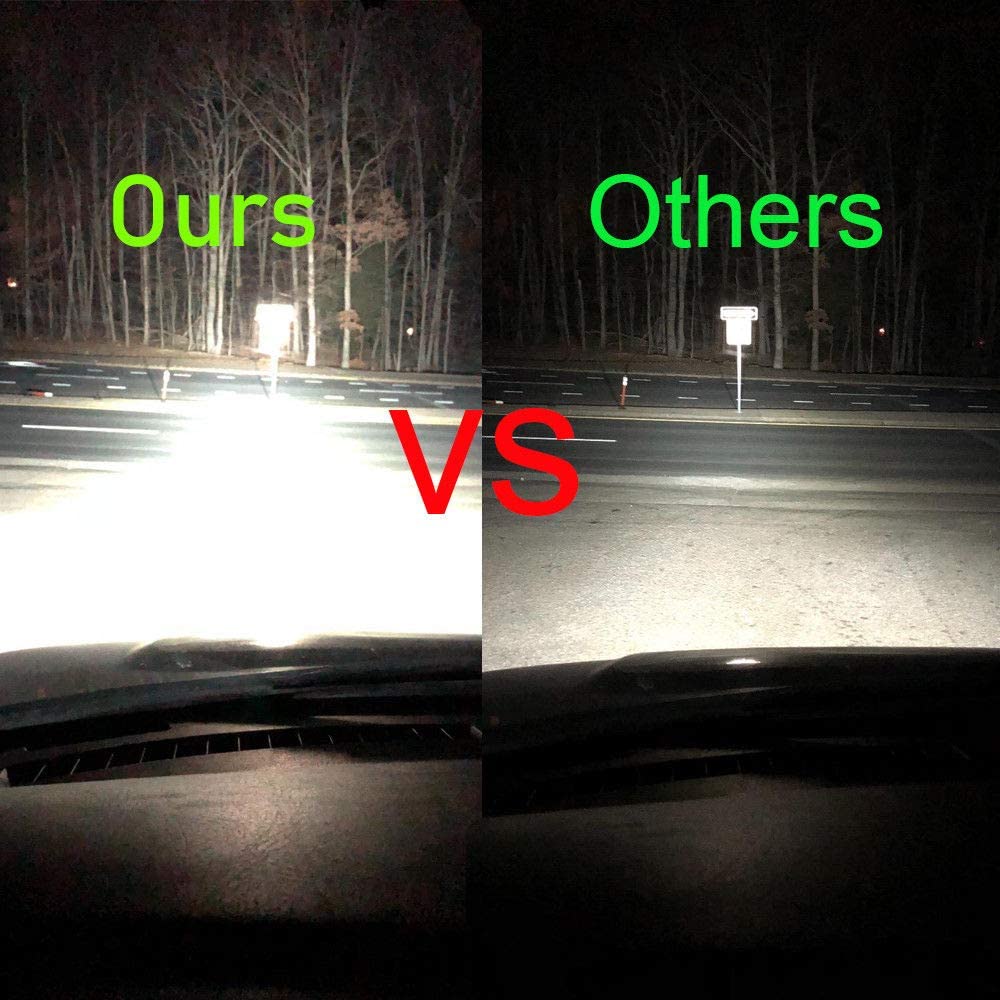 Black Pair 45w 7x6 5x7 6052 6054 H5054 H6054 Hilow Sealed Beam LED Headlights Replacement For Chevy Express Cargo Van 1500