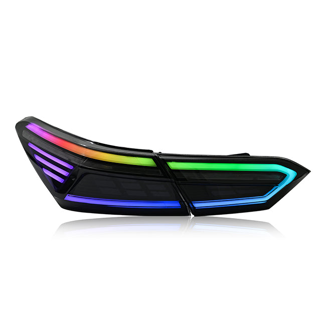 2018-2024 Toyota Camry Xse xle Style RGB Tail Lights