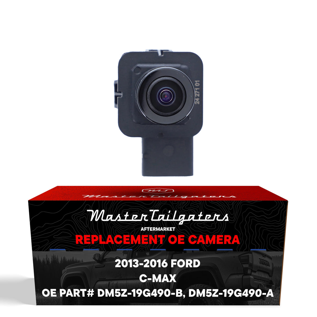 Ford C-Max Energi (2013-2016), C-Max Hybrid (2013-2016) OEM Replacement Backup Camera OE Part # DM5Z-19G490-A, DM5Z-19G490-B