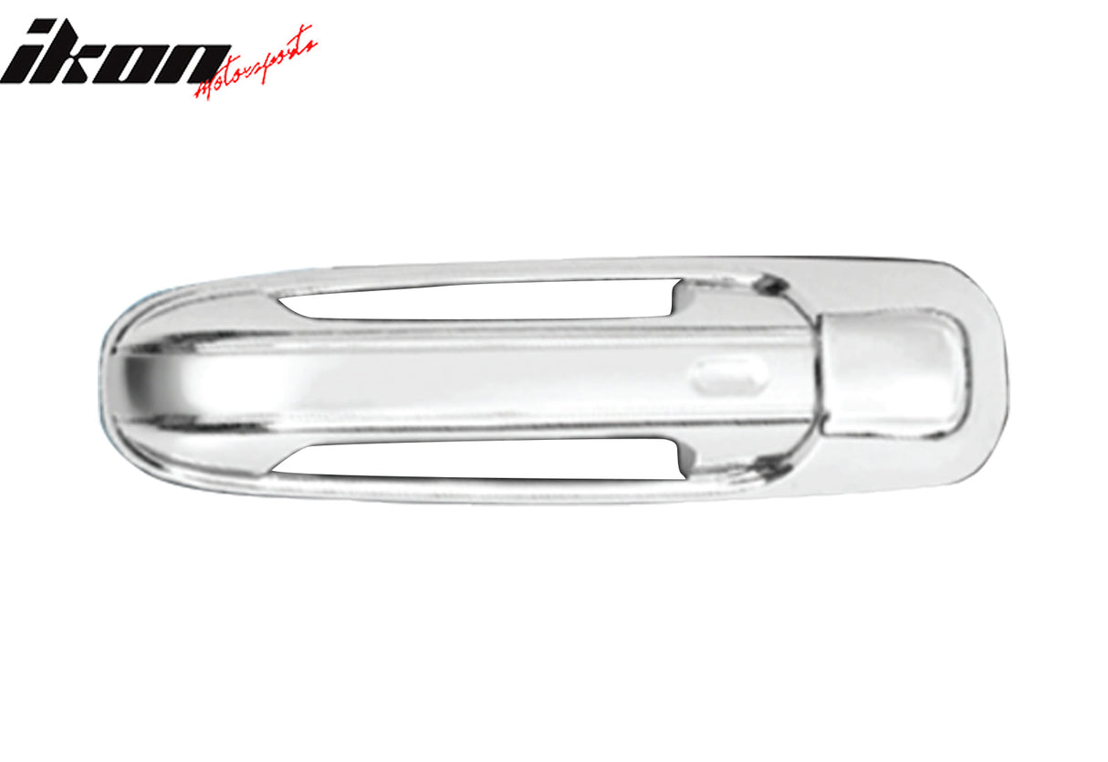 2002-2007 Jeep Liberty Chrome Outside Rear Door Handle Cover Trim ABS