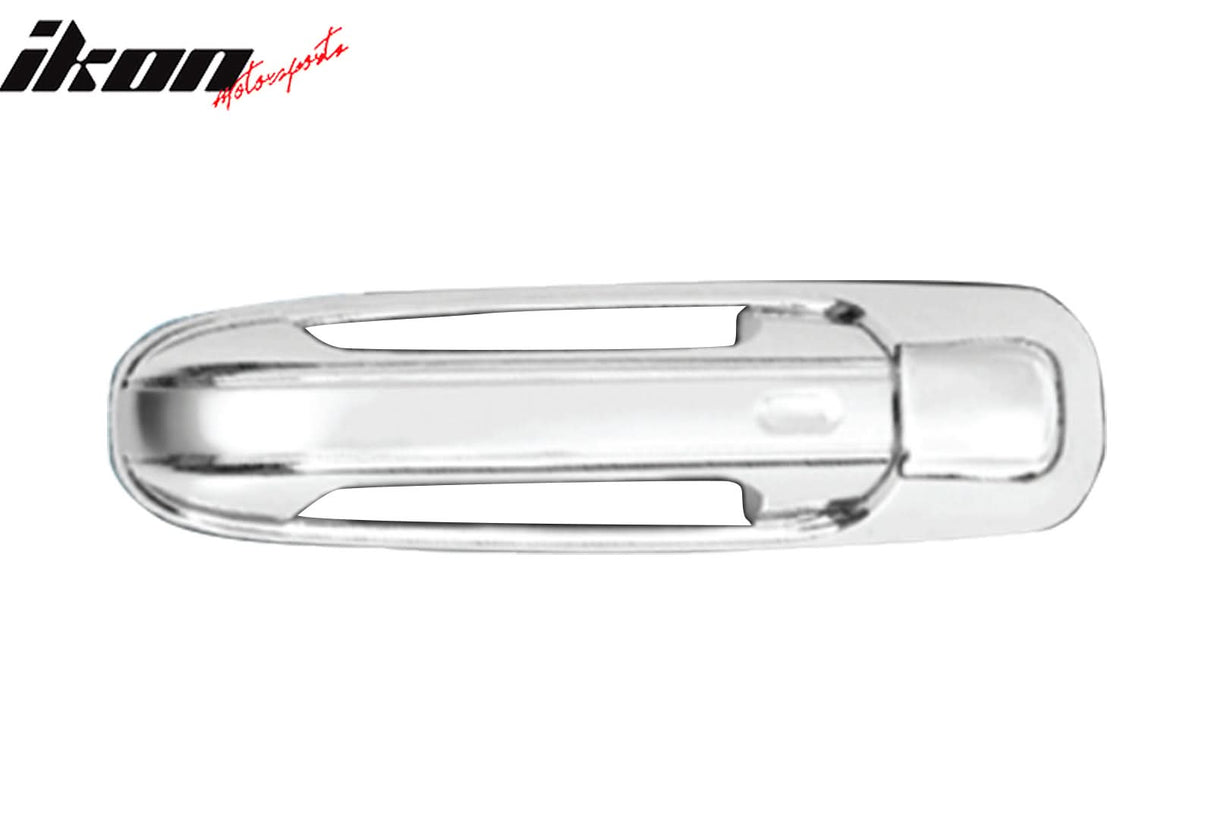 2002-2007 Jeep Liberty Chrome Outside Rear Door Handle Cover Trim ABS