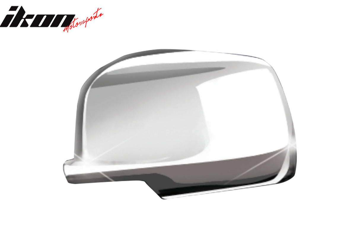 2009-2019 Dodge Journey Chrome 2PCS Side Rearview Mirror Cover Cap ABS