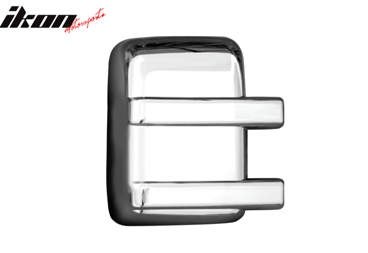 2008-2016 Ford F-250 Super Duty Chrome Side Rearview Mirror Cover ABS