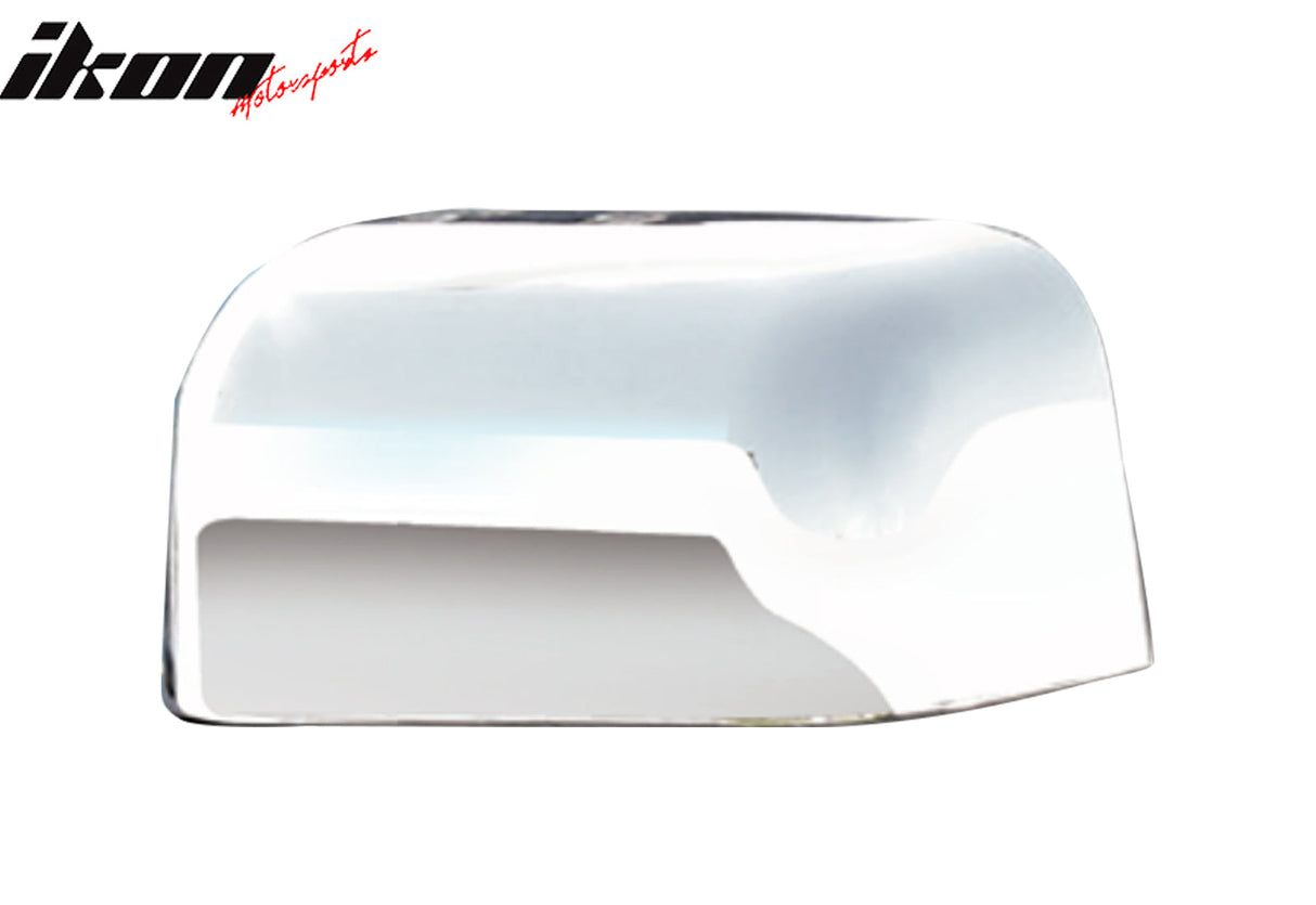 2008-2016 Ford F-250 Super Duty Chrome Rearview Mirror Cover Cap ABS