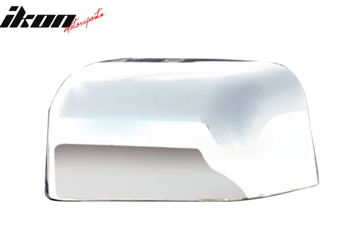 2008-2016 Ford F-250 Super Duty Chrome Rearview Mirror Cover Cap ABS