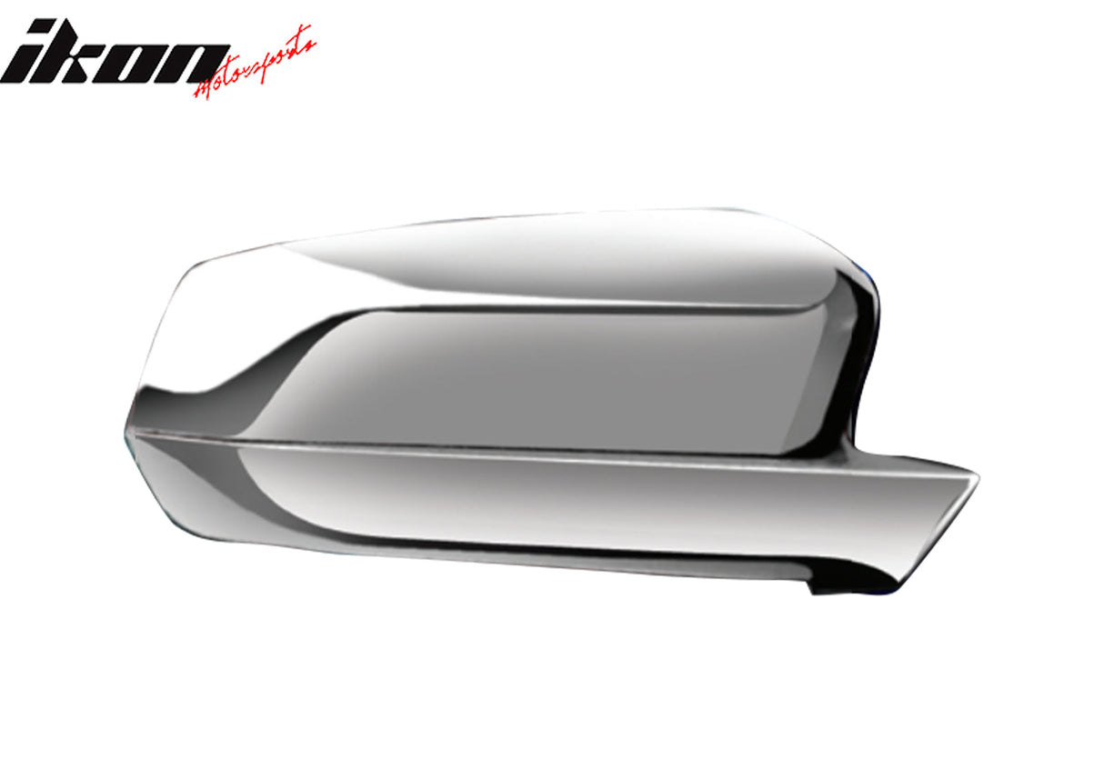 2010-2014 Ford Mustang Chrome 2PCS Side Rearview Mirror Cover Cap ABS