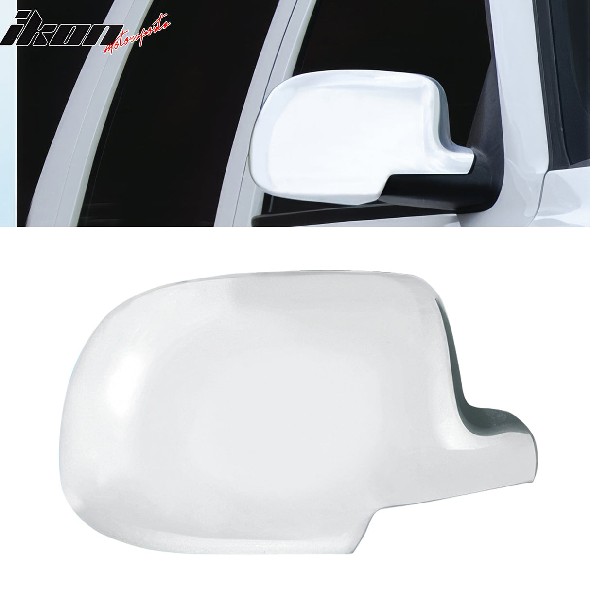 1999-2006 Silverado Sierra Suburban Tahoe Mirror Caps ABS Chrome