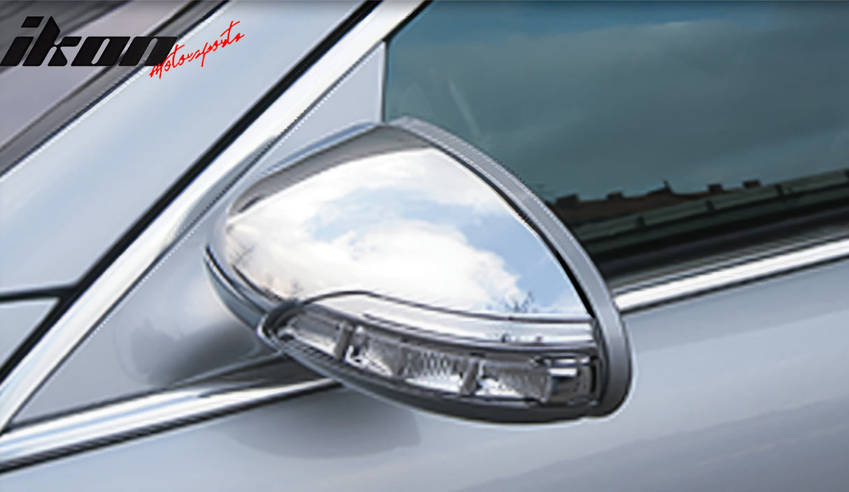 2007-2010 Benz CL-Class W216 Rearview Mirror Cover Overlay Chrome ABS
