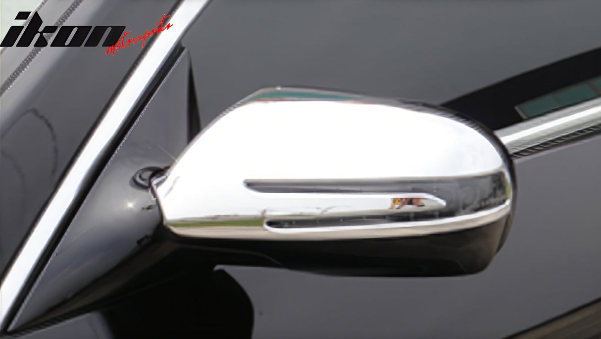 2009-2011 Benz SLK-Class R171 Rearview Mirror Cover Overlay Chrome ABS