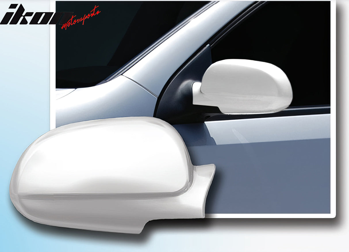 2006-2008 Suzuki Forenza Reno Rear View Mirror Covers Caps Chrome ABS