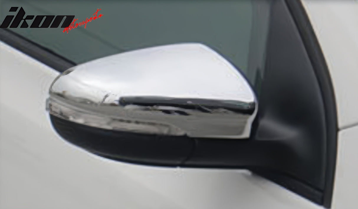 2010-2014 Volkswagen Golf 6 GTI Rearview Mirror Cover Cap Chrome ABS