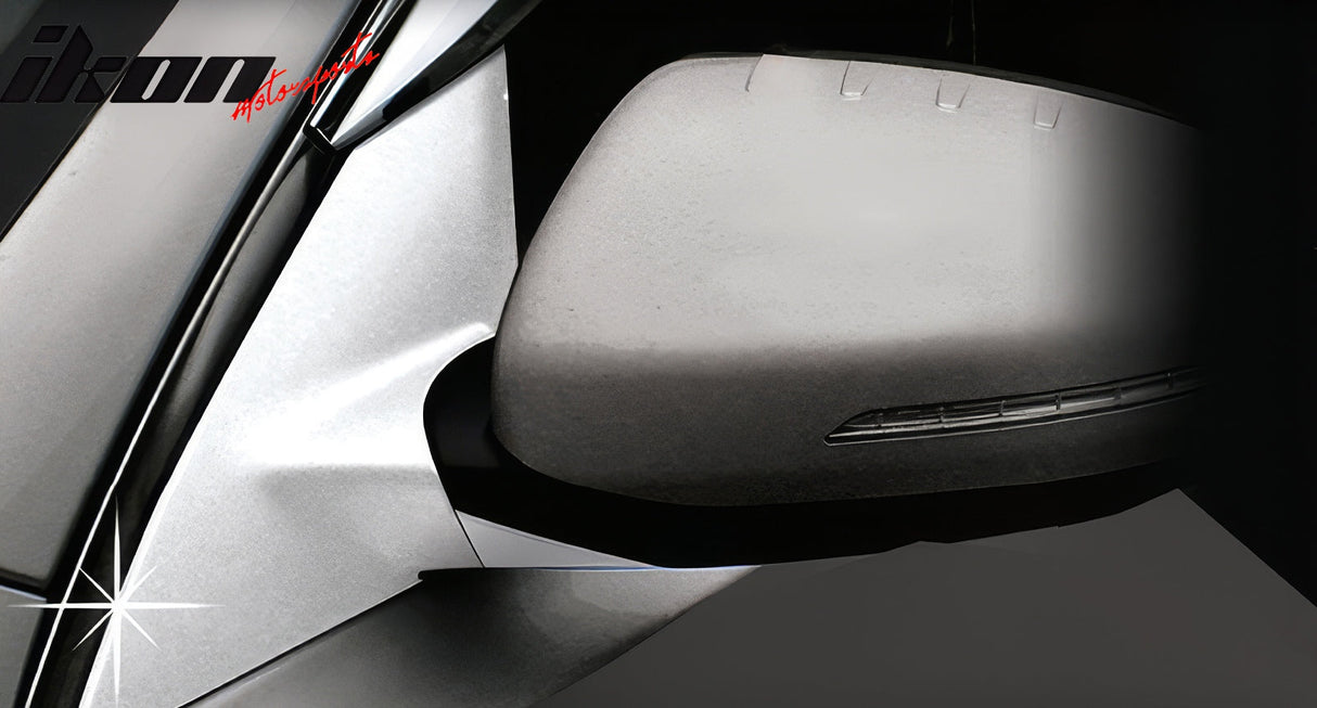 2011-2015 Kia Optima Rearview Mirror Cover Overlay Chrome ABS Pair