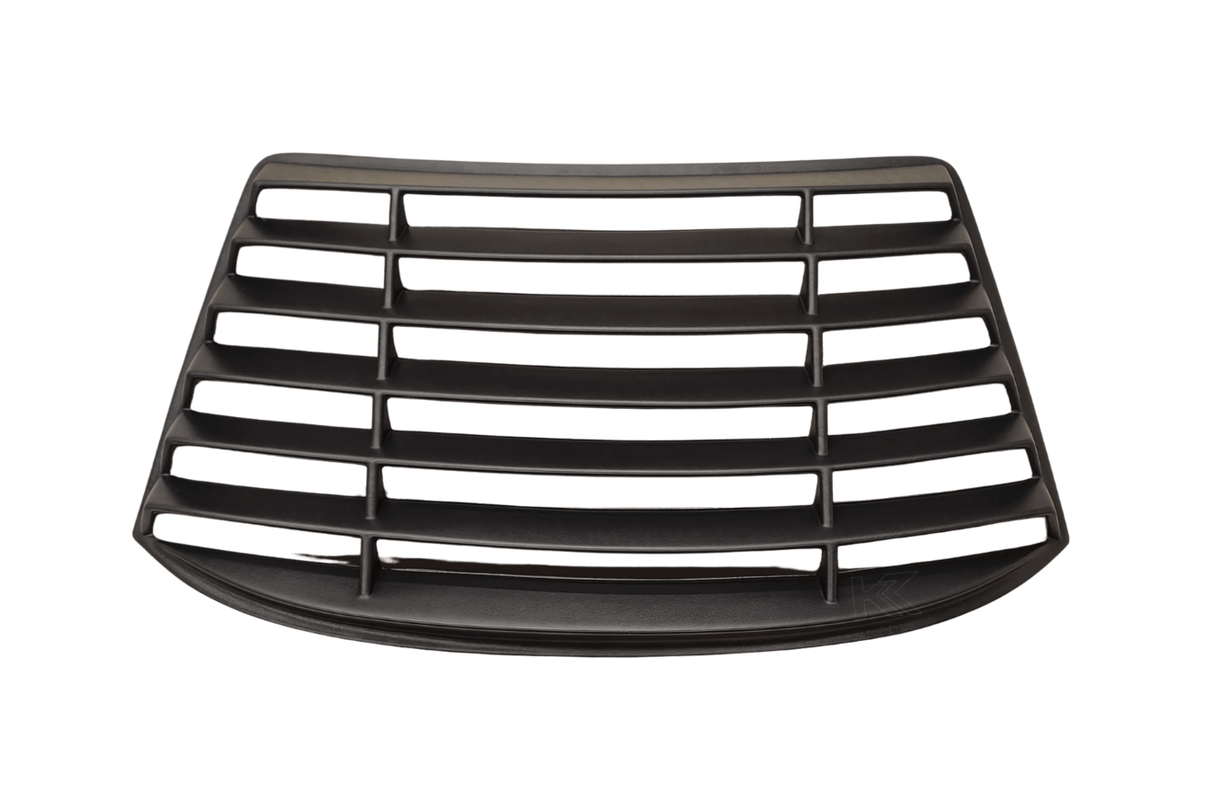 BMW E36 Compact Series 3 Black Back Windshield Louvers (1992 - 1999) - K2 Industries