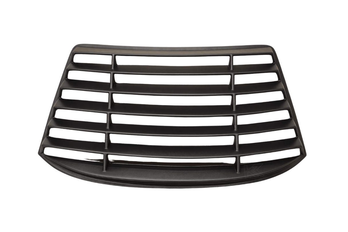 BMW E36 Coupe Series 3 Black Back Windshield Louvers (1992 - 1999) - K2 Industries