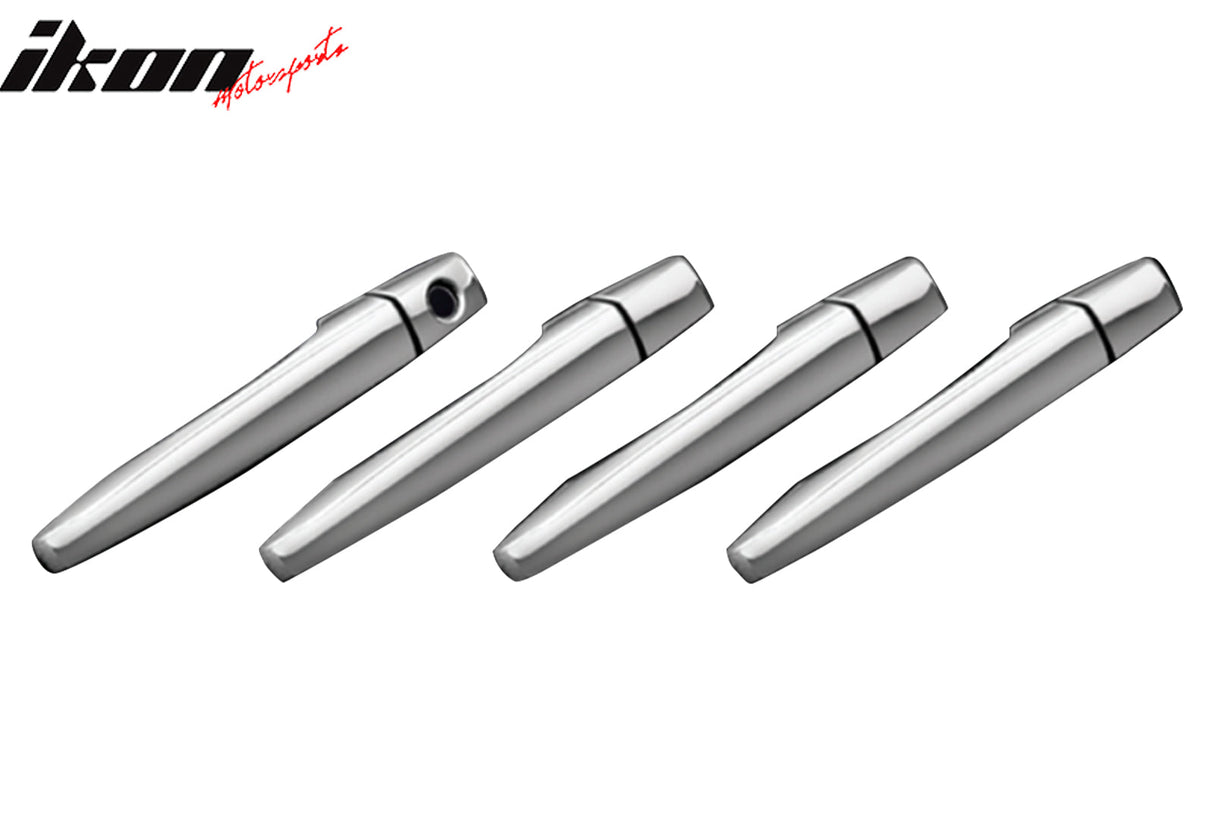 2004-2013 Cadillac CTS/SRX/STS 4PCS Door Handle Cover W/1-Keyhole ABS