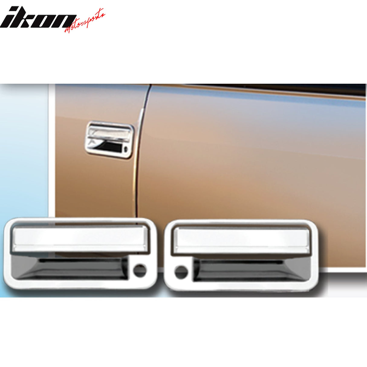 1995-1999 Chevy Suburban/Tahoe Yukon 8PC Door Handle Cover W/2-Keyhole