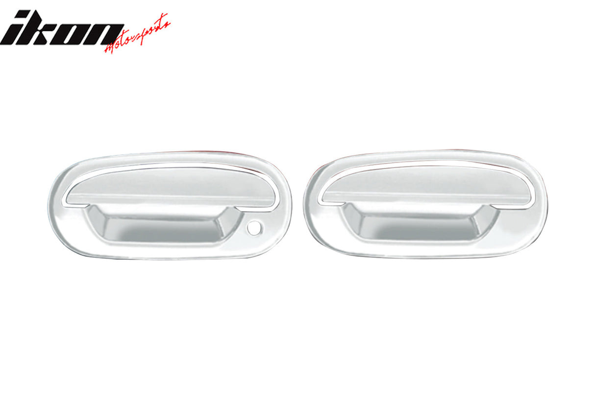1997-2003 Ford F-150 F150 2PCS Chrome Door Handle Cover W/1-Keyhole