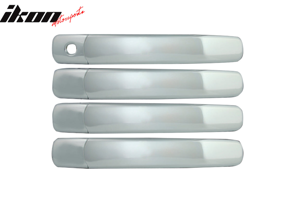 2008-2013 Nissan Rogue 4PC Door Handle Cover W/1-Keyhole W/2-Smart-Key