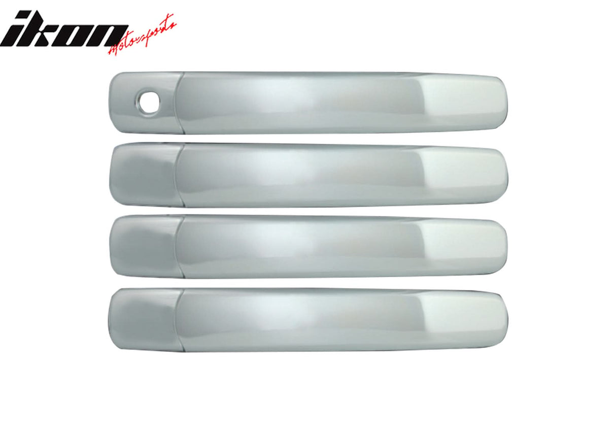 2008-2013 Nissan Rogue 4PC Door Handle Cover W/1-Keyhole W/2-Smart-Key